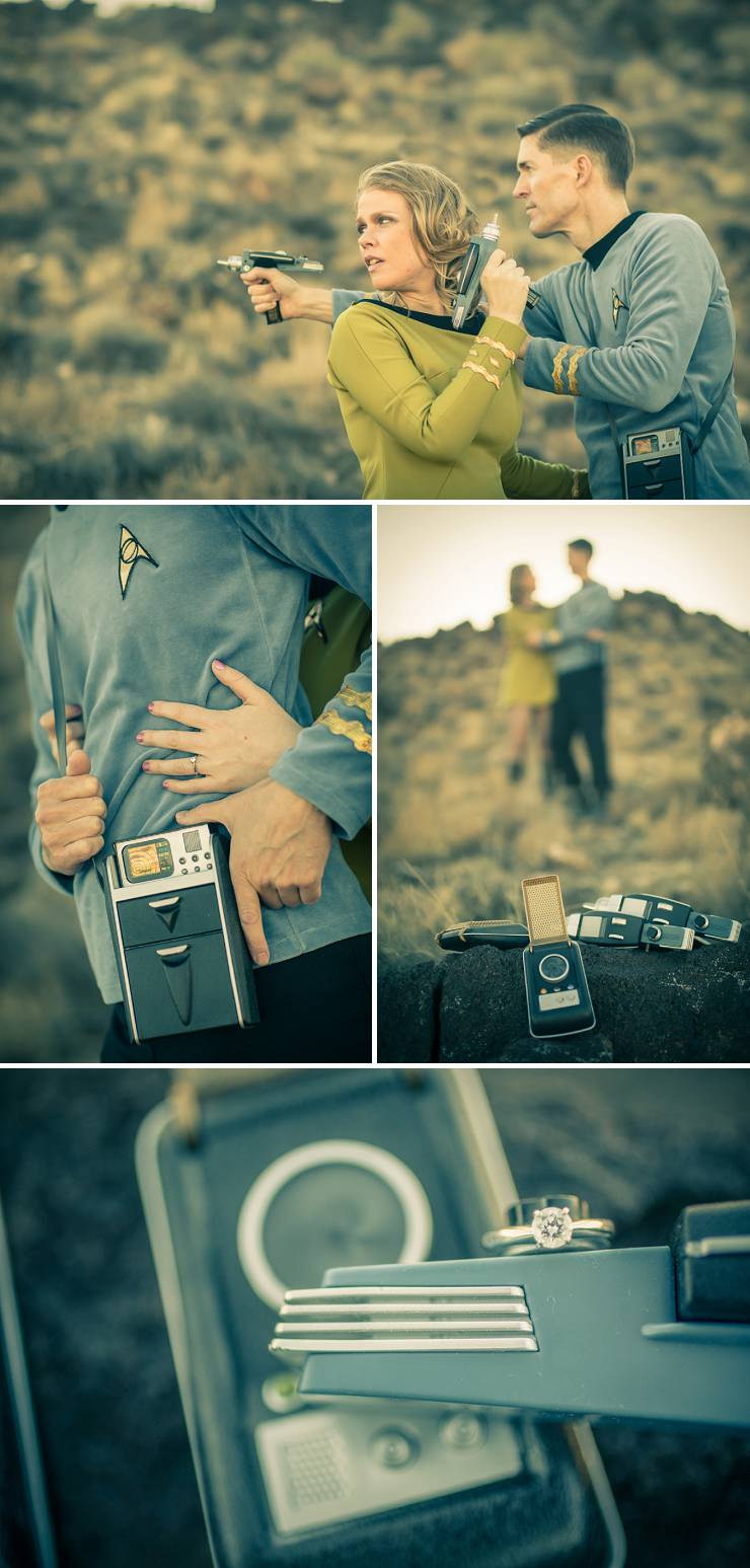 Star Trek Engagement pictures