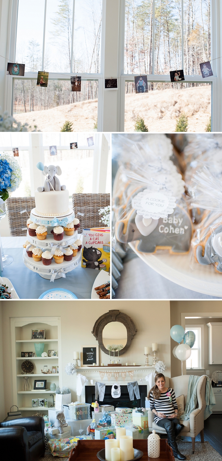 Detailed shots of a baby boy's childhood story inspired shower.